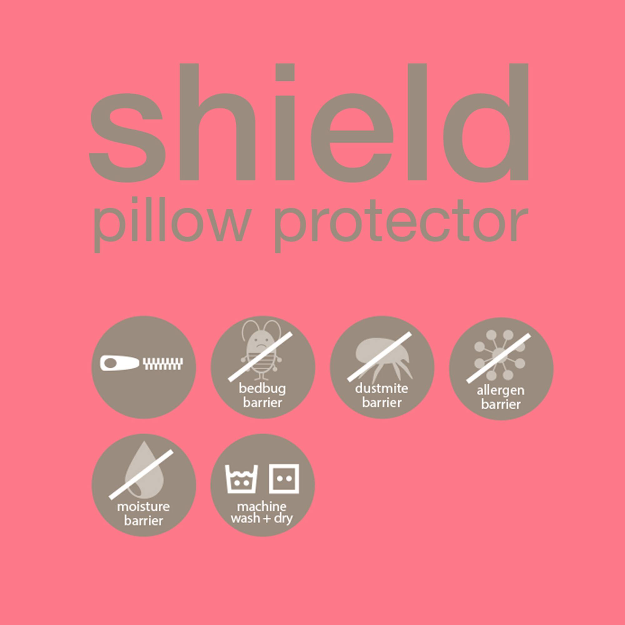 Shield Pillow Protection Cover
